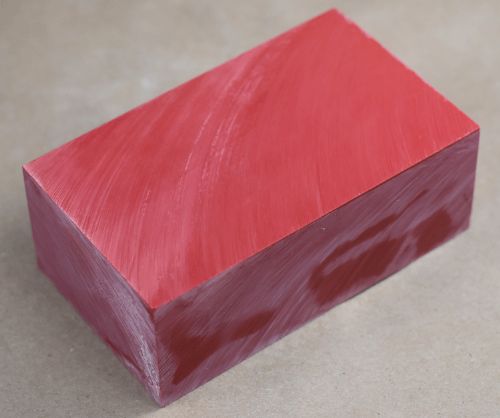 Medium Red Coral Tru-Stone Block - 1.5